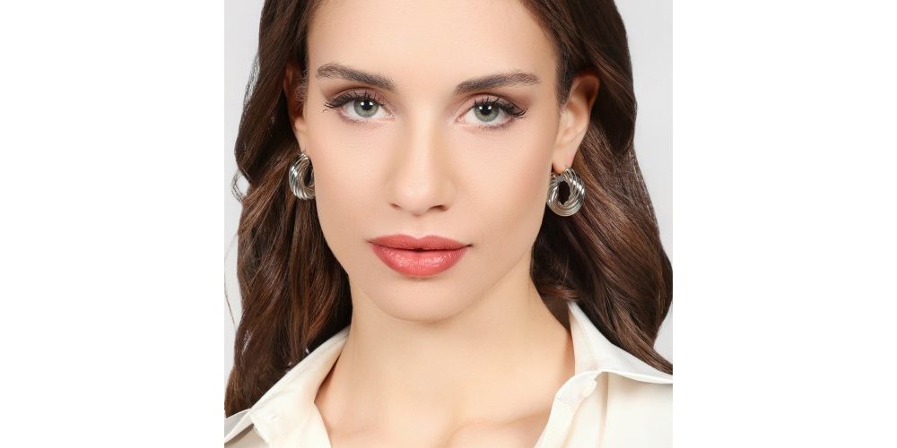 Unoaerre - Orecchini Cerchio Torchon - Argento