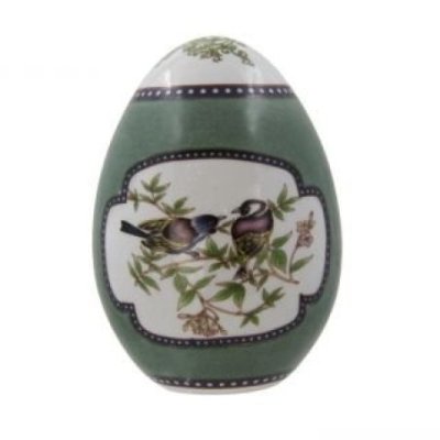 Royal Family - Uovo Decoro Floreale - Cm 20