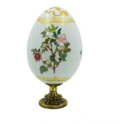 Royal Family - Uovo Flora Danica - Cm 20 - Con Base