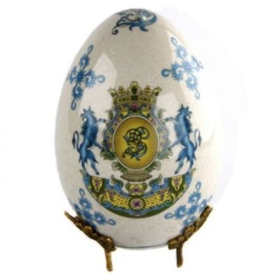 Royal Family - Uovo Medio Caterina - Piedini Bronzo