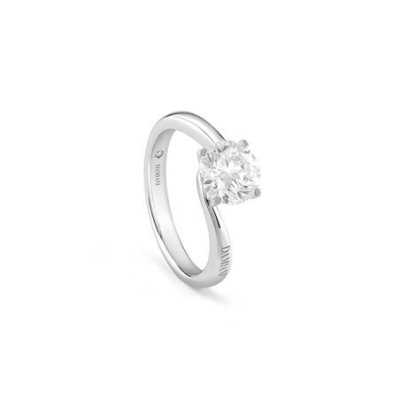 Damiani - Anelli Promessa - Oro Bianco - Diamante
