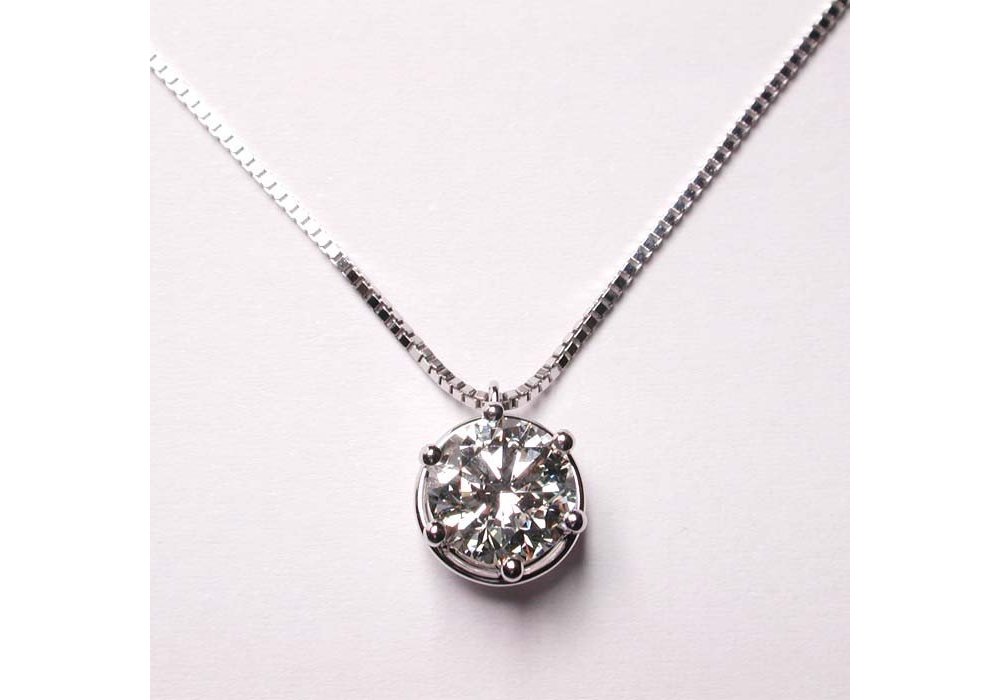 Collierini In Oro Bianco Con Diamante - Minou - Damiani