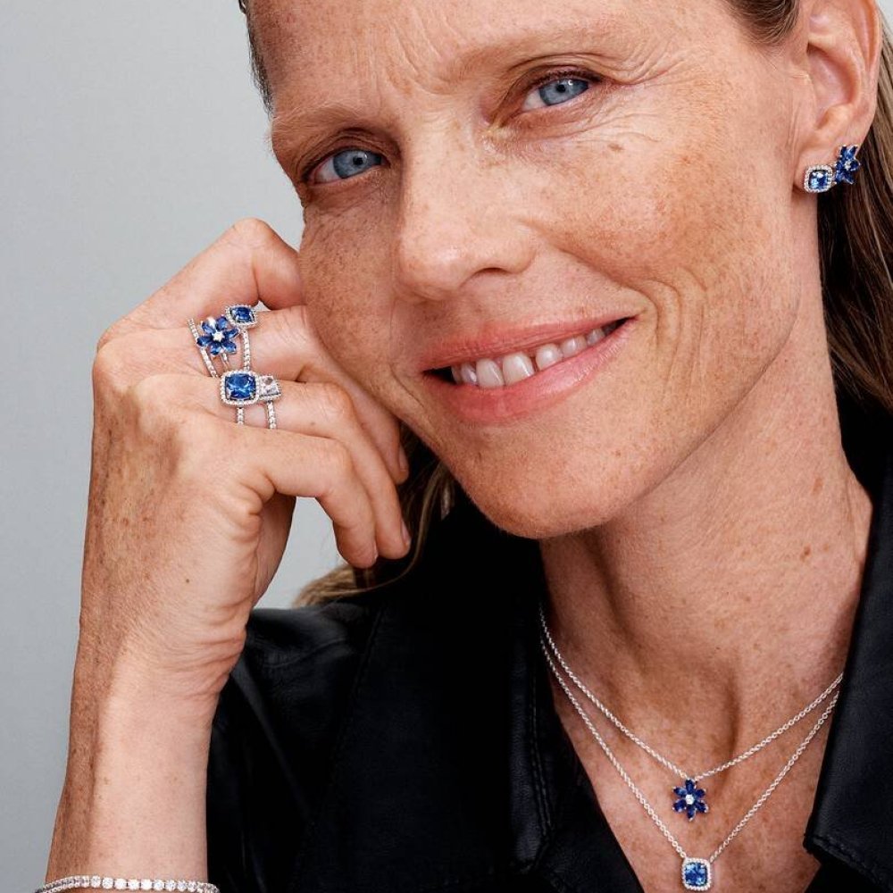 Anello Punto Luce Quadrato