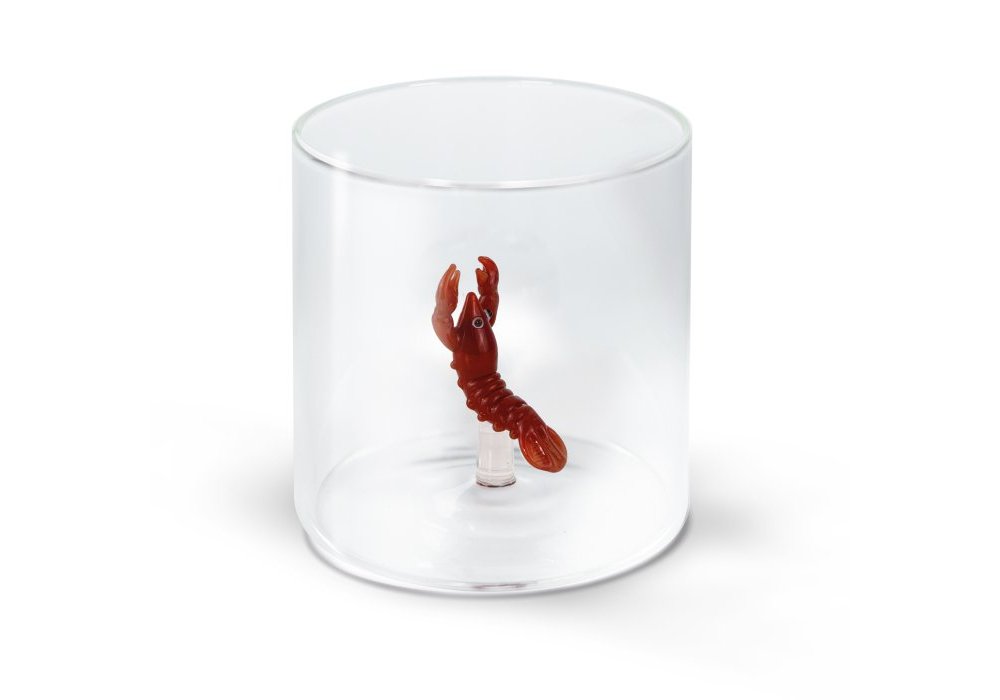 Bicchiere In Vetro Borosilicato Con Soggetto - Wd Lifestyle