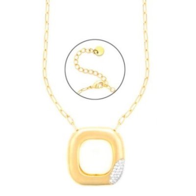 4Us Cesare Paciotti - Collana Donna - Ottone Oro
