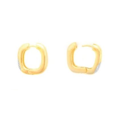 4Us Cesare Paciotti - Orecchino Donna - Ottone Oro