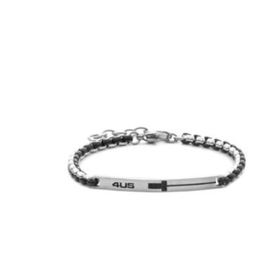 4Us Cesare Paciotti - Bracciale Uomo - Acciaio
