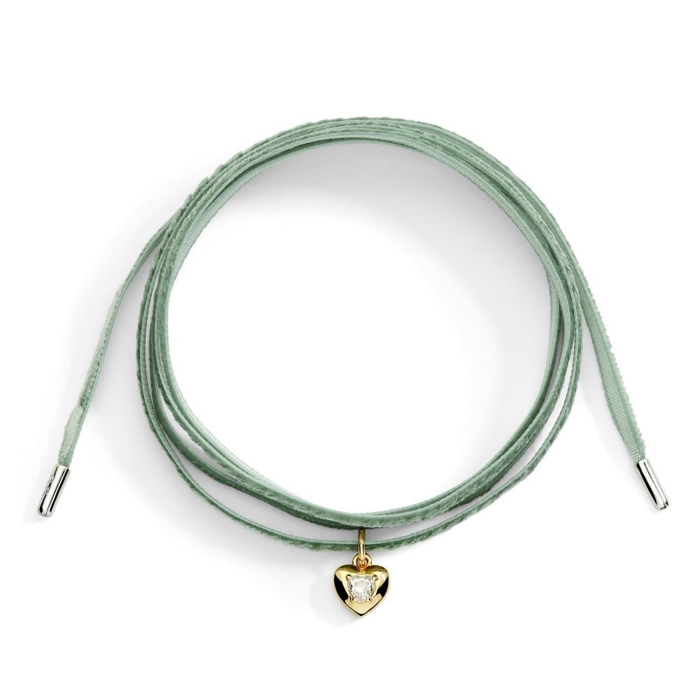 Dodo - Cordino Velluto Verde - Argento - Verde