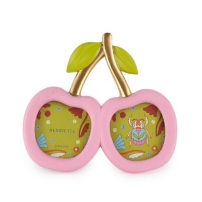 Henriette - Cornice Ciliegie - Resina - Oro