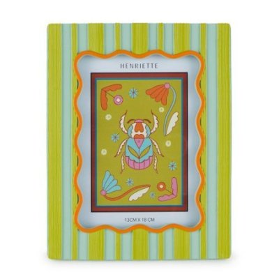 Henriette - Cornice Vertical - Resina - Verde