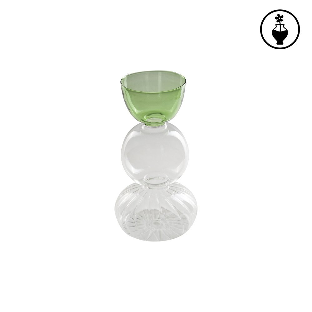 Vaso Monofiore M Verde - Rituali Domestici