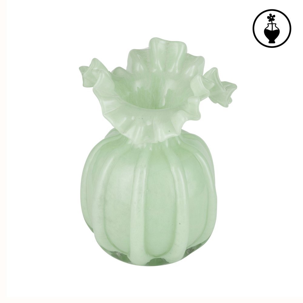 Vaso Nervature L - Vetro - Rituali Domestici