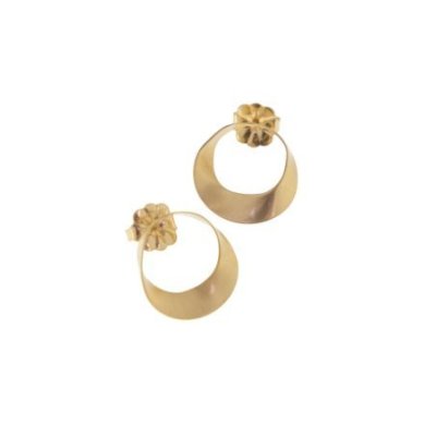 Aquaforte - Orecchini Lune A Lobo - Spazzolati Medi