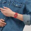 Swatch - Love In Scarlet - Quadrante Rosso - Silicone