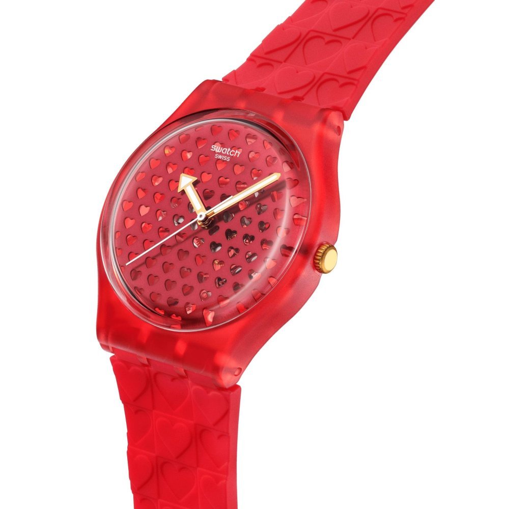 Swatch - Love In Scarlet - Quadrante Rosso - Silicone
