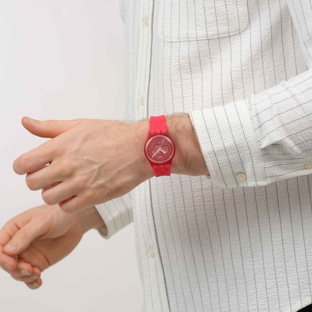 Swatch - Love In Scarlet - Quadrante Rosso - Silicone
