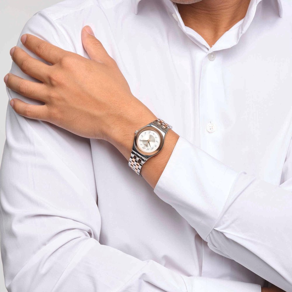 Swatch - Midimix - Acciaio Inox - Bianco