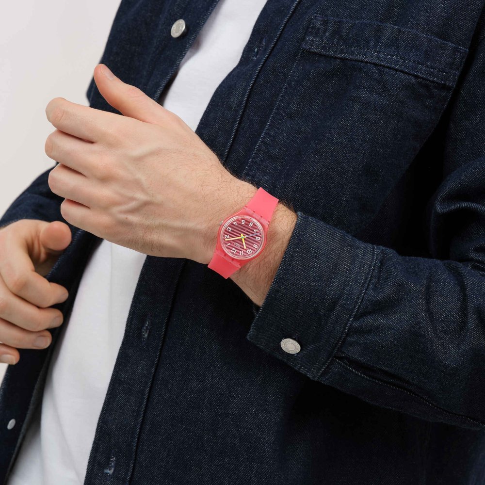 Swatch - Wavelengths Of Coral - Rosa - Silicone