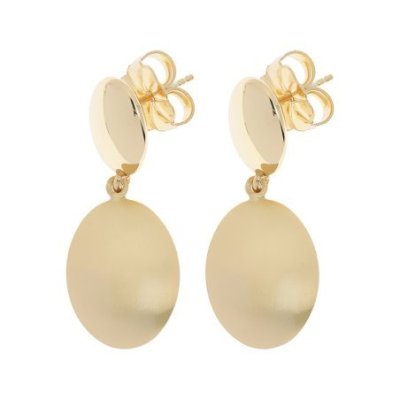 Aquaforte - Orecchini Pendenti - Ovale Lucido - Argento