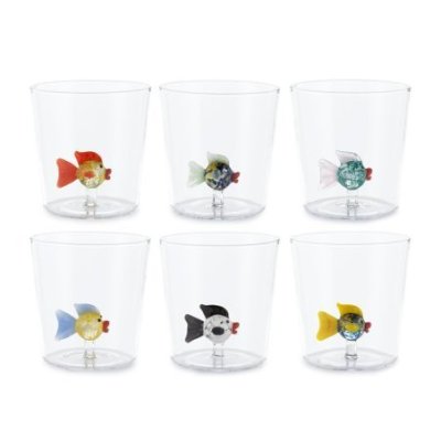 Henriette - Set Bicchieri Clown Fish - Multicolor