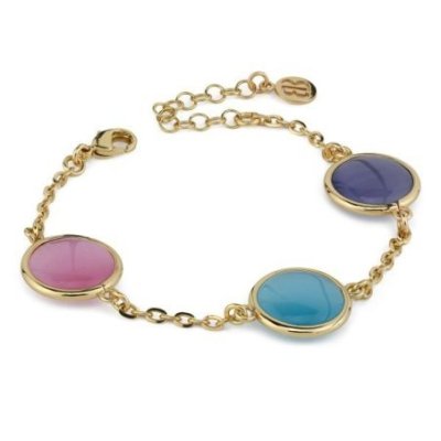Boccadamo - Bracciale Oro - Cristalli Colorati