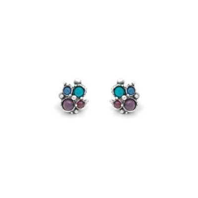 Giovanni Raspini - Orecchini Cocktail - Argento - Ametista