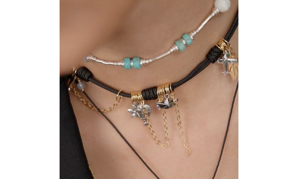 Maman Et Sophie - Girocollo Nodi Viaggio - Argento 925