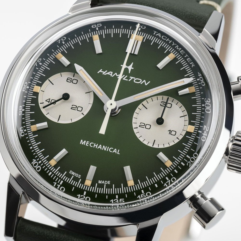 Hamilton - American Classic - Quadrante Verde - Acciaio