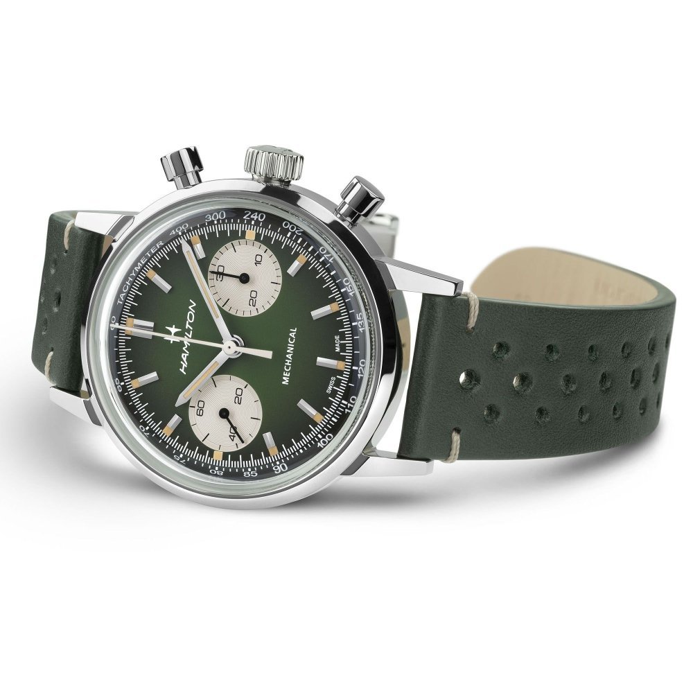 Hamilton - American Classic - Quadrante Verde - Acciaio