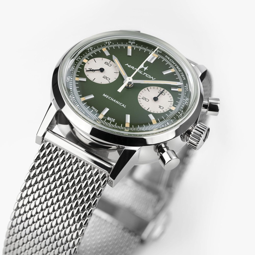 Hamilton - American Classic - Quadrante Verde - Acciaio