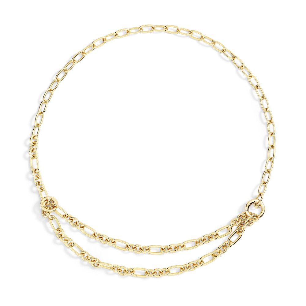 Dodo - Collana Maglie Apribili - Argento Dorato