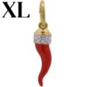 Rue Des Mille - Charm Cornetto - Rosso Xl - Elegante