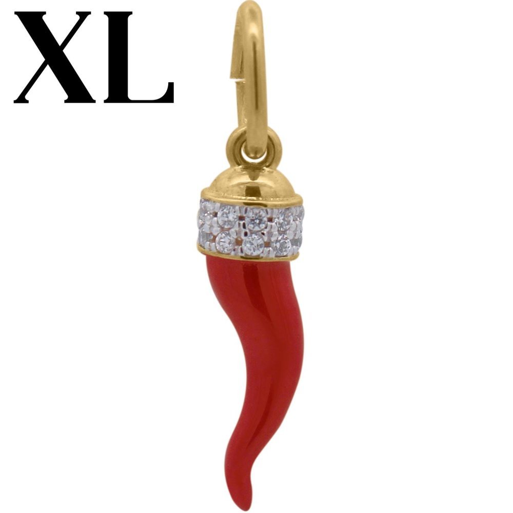 Rue Des Mille - Charm Cornetto - Rosso Xl - Elegante