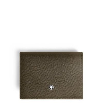 Montblanc - Portafoglio Continental Nano - Pelle - Kaki