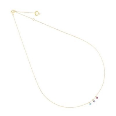 Maman Et Sophie - Girocollo 18Kt - Pietre Nude