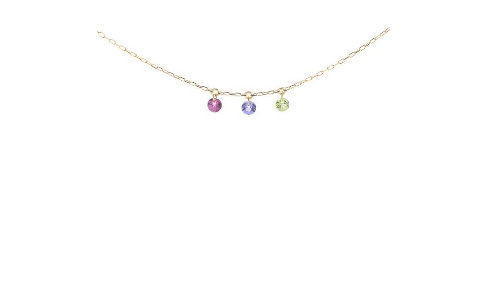 Maman Et Sophie - Girocollo Pietre Nude - Oro 18Kt