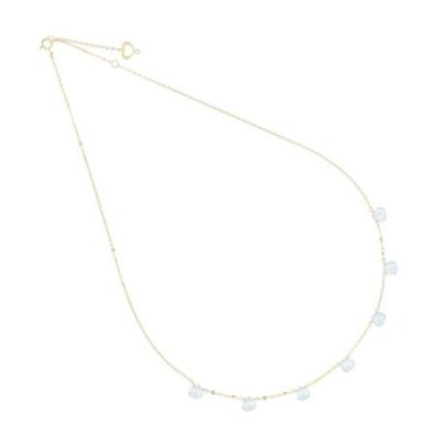 Maman Et Sophie - Girocollo Drops - Oro Giallo - Topazio