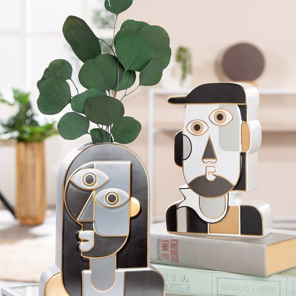 Gilde - Vaso Visibile - Ceramica - Bianco