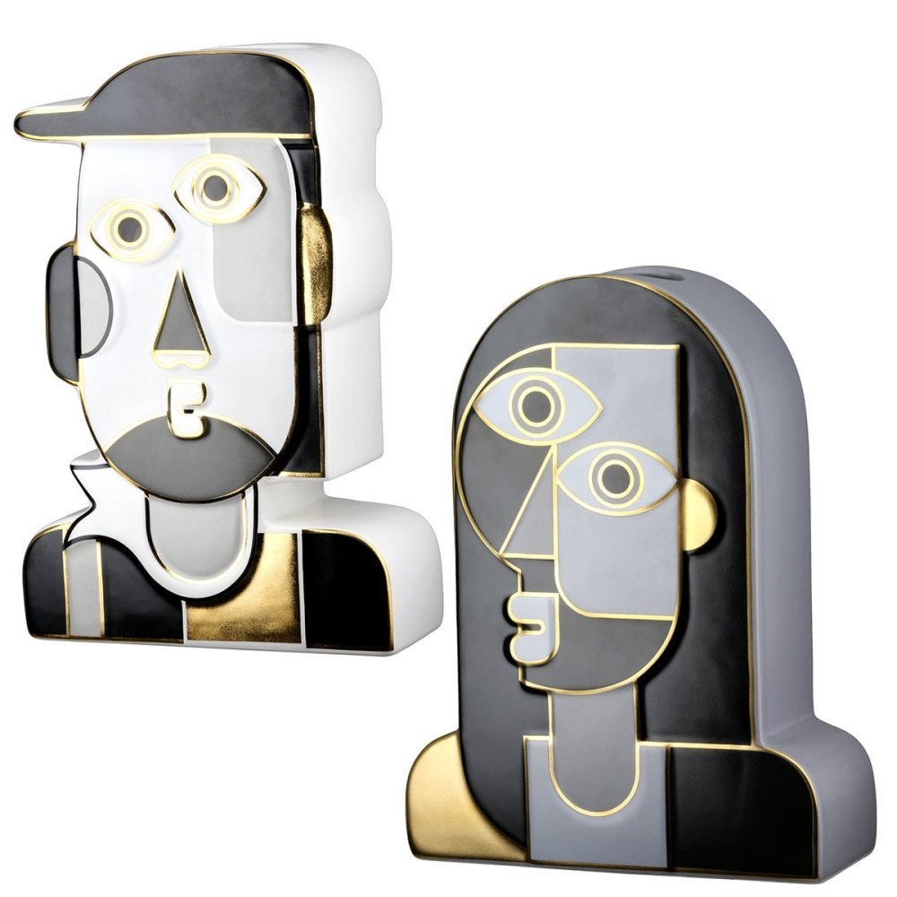 Gilde - Vaso Visibile - Ceramica - Bianco