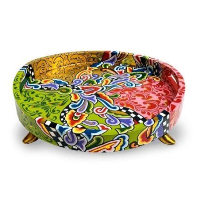 Toms Drag - Vassoio Rotondo M - Dipinto A Mano