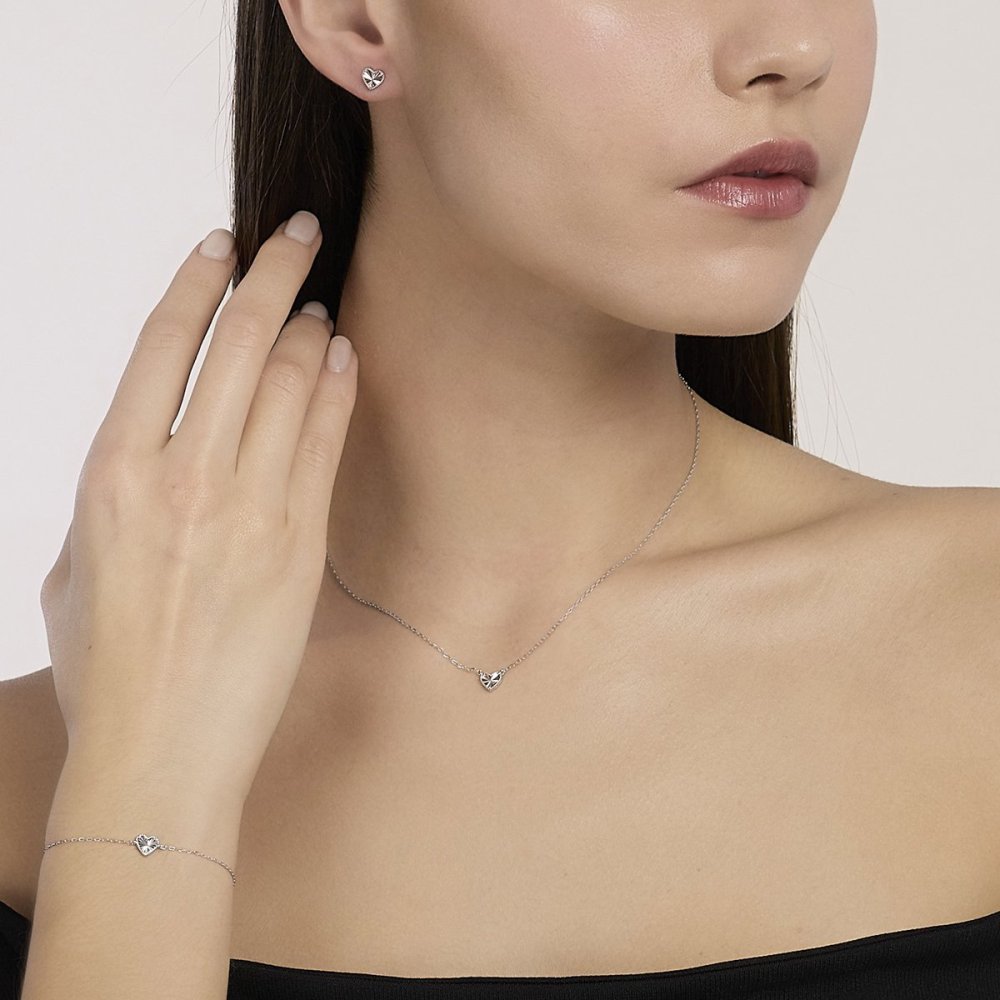 Mabina - Girocollo In Argento 925 - Cuore