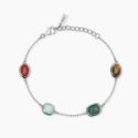 Mabina - Bracciale Argento 925 - Pietre Multicolor
