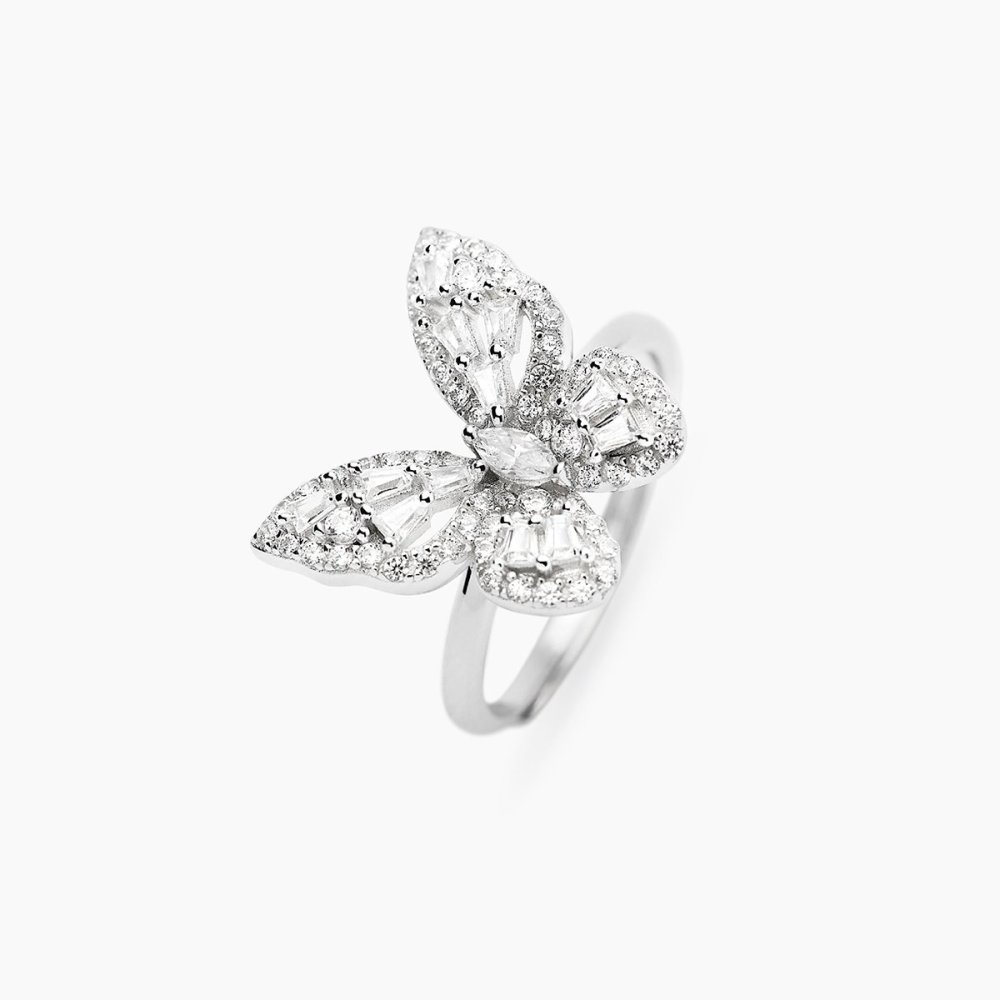 Mabina - Anello In Argento 925 - Zirconi