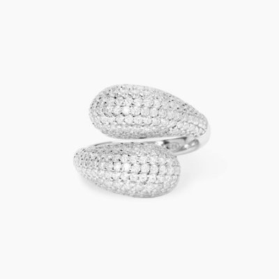 Mabina - Anello In Argento 925 - Zirconi