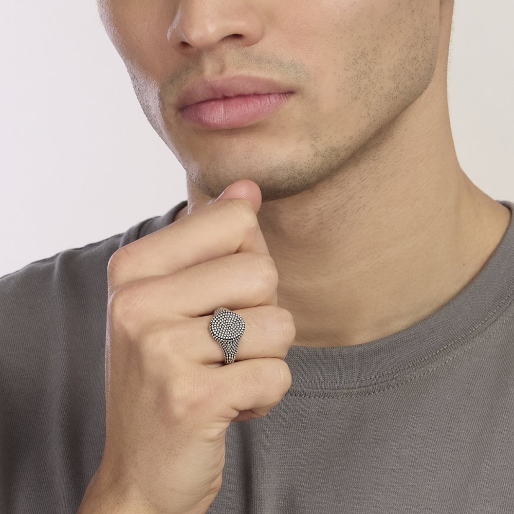 Mabina - Anello Chevalier - Argento 925 - Ovale