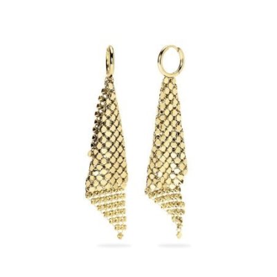 Kidult - Orecchini In Acciaio - Pvd Giallo