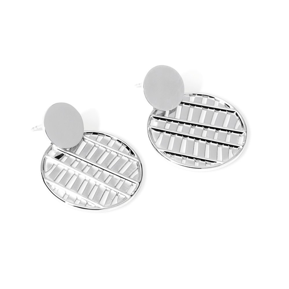 Kidult - Orecchini In Acciaio - Lucido - Pendente