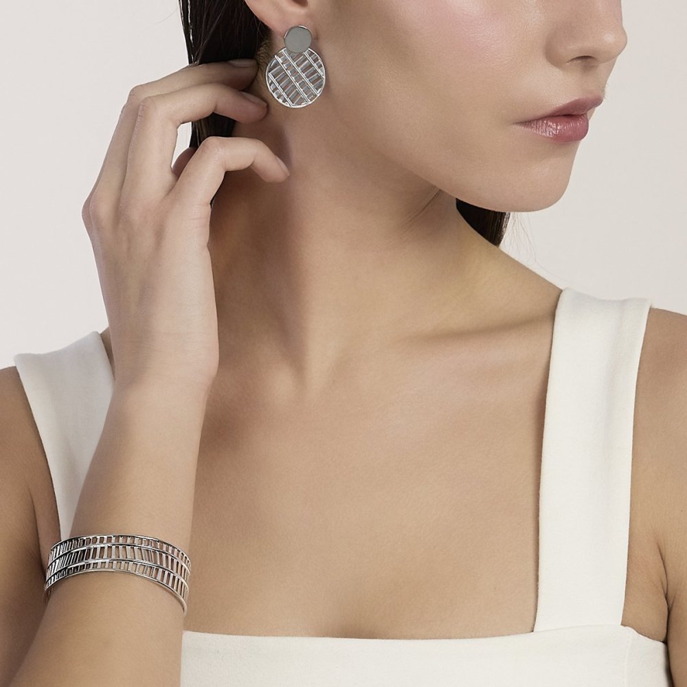 Kidult - Orecchini In Acciaio - Lucido - Pendente