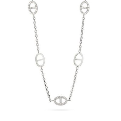 Kidult - Girocollo In Acciaio 316L - Cristalli