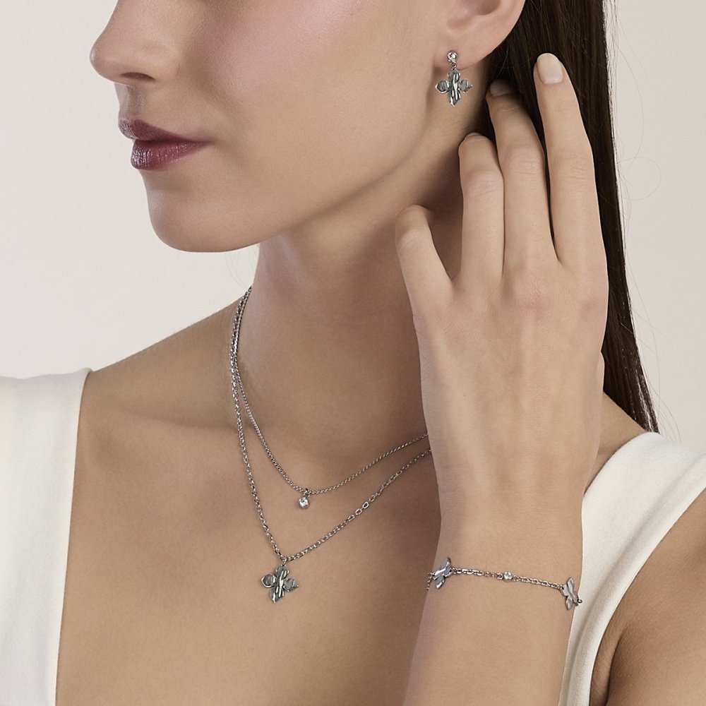 Kidult - Bracciale 303 - Acciaio 316L - Cristalli